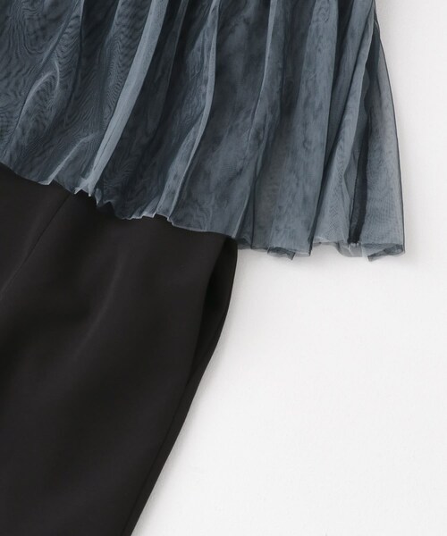 URBAN RESEARCH ROSSO（アーバンリサーチロッソ）の「kaene　ギャザーブラウスセットドレス（ワンピース・レディース・pinkbeige/BK・36）」の7枚目の写真