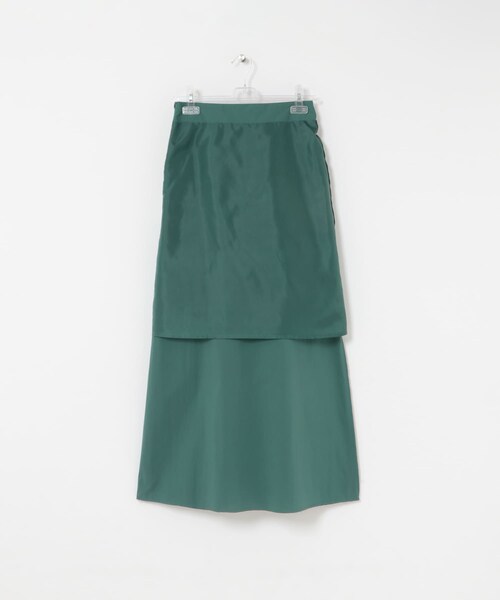 LAATO（ラート）の「sleek long skirt（スカート・レディース・クジャク/インク/セメント・Free）」の10枚目の写真
