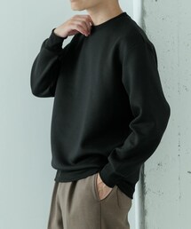 ITEMS URBANRESEARCH | ストレッチダンボール クルーネックプルオーバー(スウェット)