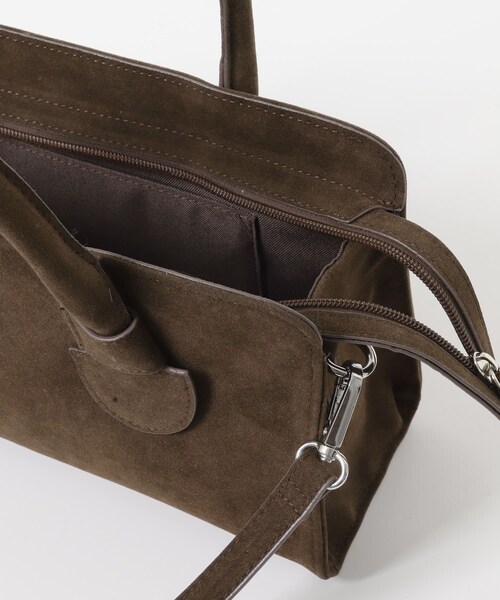 KBF（ケイビーエフ）の「ワイドデザインボストンBAG（ボストンバッグ・レディース・BLACK/D.BROWN・One）」の21枚目の写真
