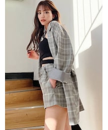 GYDA | 【SETUP着用可】バックアジャストメントシングルジャケット(テーラードジャケット)