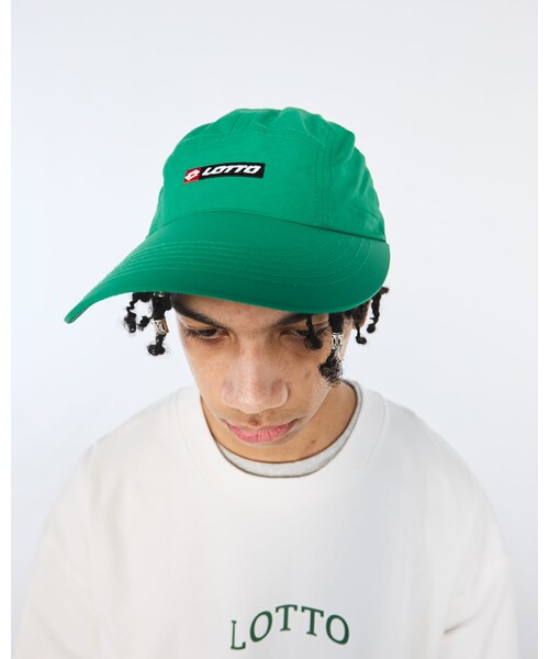 URBAN RESEARCH（アーバンリサーチ）の「LOTTO　NYLON JET CAP（キャップ・メンズ・BLACK/NAVY/GREEN/RED・Free）」の9枚目の写真