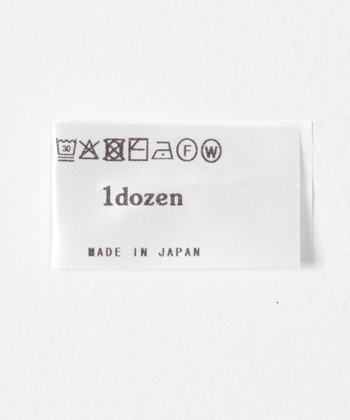 かぐれ（カグレ）の「1dozen　タイト ハイネック ロングTシャツ（Tシャツ/カットソー・レディース・White/Top M Gray/Ash blue・1）」の12枚目の写真