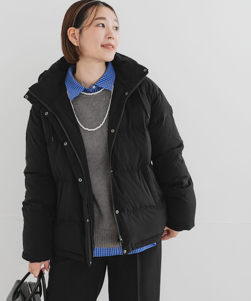 URBAN RESEARCH ROSSO（アーバンリサーチロッソ）の「F by ROSSO　撥水2WAYショートダウン（その他アウター・レディース・OFF WHITE/BROWN/BLACK・Free）」の2枚目の写真