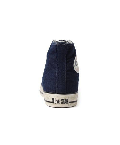 JUNRED(ジュンレッド)の「【CONVERSE/コンバース】ALL STAR AGED FADEDDENIM AG HI/オールスターエイジドフェイデッドデニム(スニーカー・メンズ・ネイビー・26/27/28)」の6枚目の写真