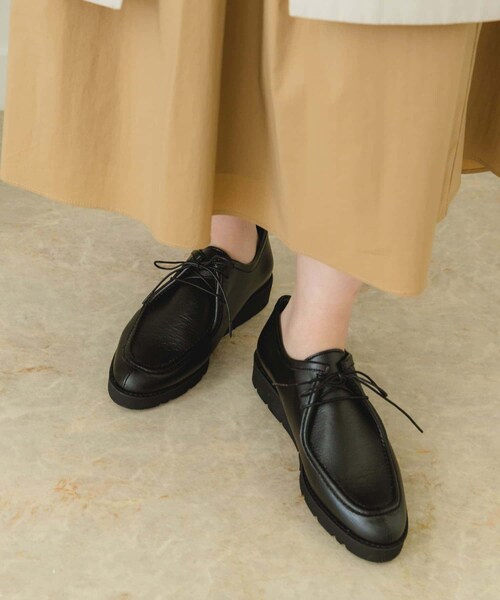 RODE SKO（ロデスコ）の「『MADE IN JAPAN』3センチレースアップシューズ（その他シューズ・レディース・BLACK・36/37/38）」の9枚目の写真
