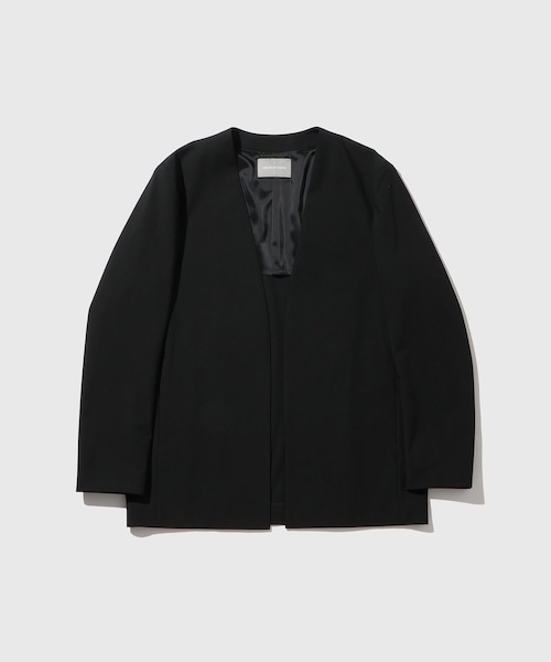 ADAM ET ROPE'（アダムエロペ）の「【DELEGANT】 ルームジャケット / セットアップ対応（ノーカラージャケット・メンズ・ブラック/チャコール/ブラウン系・L/M/S）」の3枚目の写真