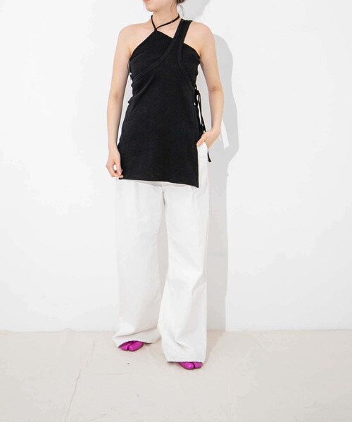 URBAN RESEARCH（アーバンリサーチ）の「mister it.　Aurelie（タンクトップ・レディース・white/black・FREE）」の14枚目の写真