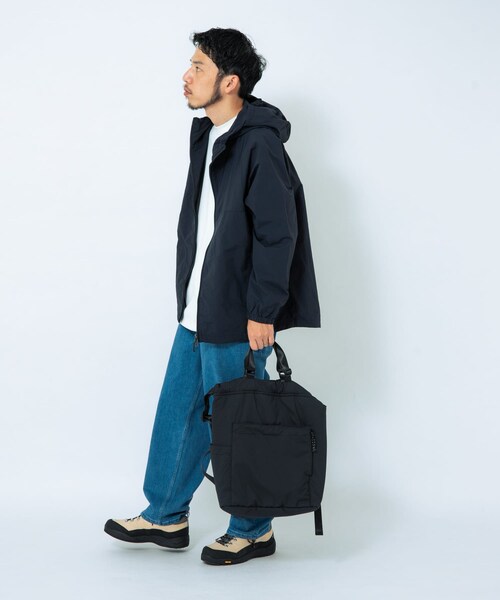 EKAL（エカル）の「Pertex バックパック（バックパック/リュック・メンズ・ブラック/グレー・One）」の6枚目の写真