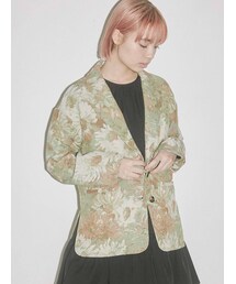 merry jenny | floralジャガードジャケット(その他アウター)