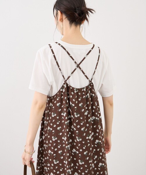 ROPE' PICNIC(ロペピクニック)の「RENUロゴ&フォトアソートプリントTシャツ/UVカット・接触冷感・イージーケア(Tシャツ/カットソー・レディース・ホワイト/ホワイト系・F)」の21枚目の写真