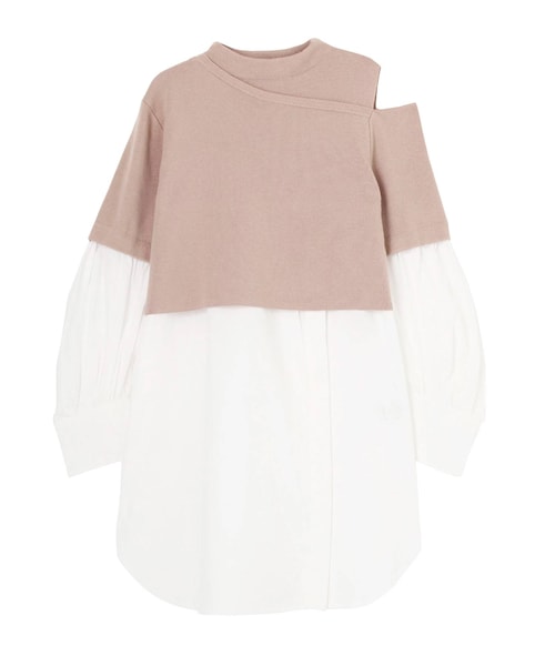 ELENDEEK（エレンディーク）の「LONG SHIRT LAYER KT（ニット/セーター 