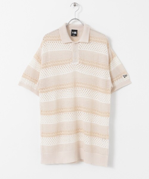 URBAN RESEARCH Sonny Label（アーバンリサーチサニーレーベル）の「NEW ERA GOLF　SHORT-SLEEVE MESH POLO（ポロシャツ・メンズ・OWHI・M/L）」の6枚目の写真