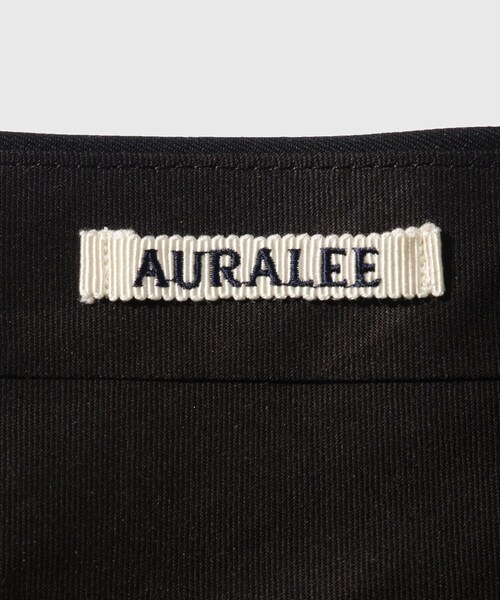 ADAM ET ROPE'（アダムエロペ）の「【AURALEE/オーラリー】LIGHT WOOL MAX GABARDINE SLACKS（スラックス・メンズ・ブラック/ブラウン・3/4/5）」の12枚目の写真