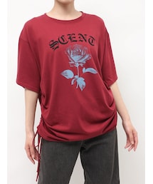 jouetie | ローズロゴルーズTシャツ(Tシャツ/カットソー)
