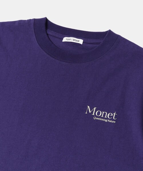 URBAN RESEARCH DOORS(アーバンリサーチドアーズ)の「FORK&SPOON Monet art t-shirts(Tシャツ/カットソー・メンズ・OFF/NAVY・4/5)」の20枚目の写真