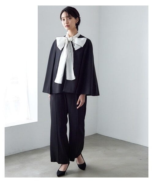 ◇幻◇ 希少美品 定価3万円 ADORE VERYジョーゼットリボンブラウス 