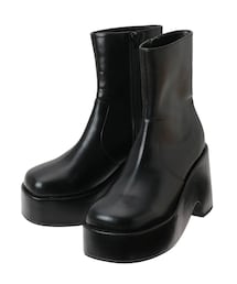 EMODA | セミウェッジショートブーツ(ブーツ)