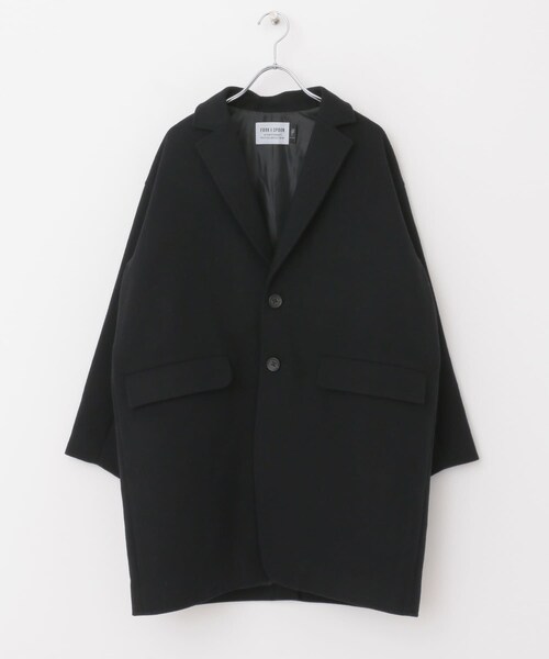 URBAN RESEARCH DOORS(アーバンリサーチドアーズ)の「FORK&SPOON チェスタージャケットコート(チェスターコート・レディース・BLACK/TOPGRAY/NUTSBROWN・1)」の17枚目の写真