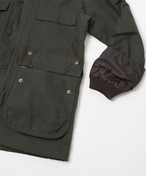URBAN RESEARCH DOORS（アーバンリサーチドアーズ）の「Barbour　EXCLUSIVE SUGARLUMPBEDALE（テーラードジャケット・メンズ・D.BROWN/SAGE・36/38/40/42/44）」の13枚目の写真
