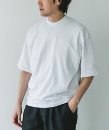 URBAN RESEARCH DOORS（アーバンリサーチドアーズ）の「『UR TECH』防汚ワイドテーパードTシャツ（Tシャツ/カットソー・メンズ）」