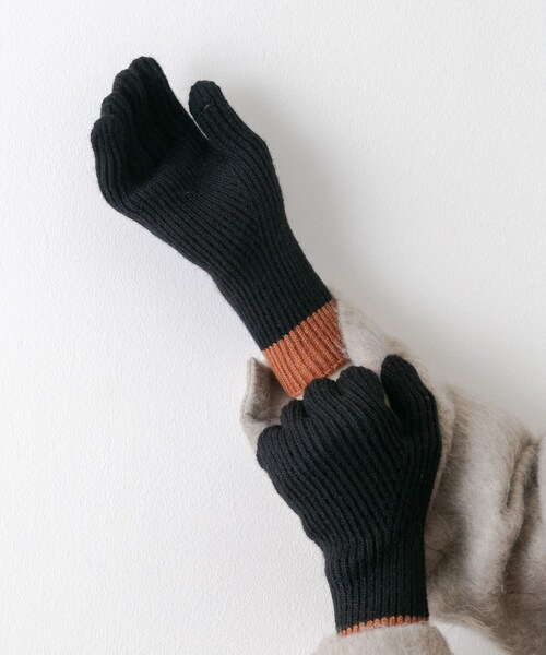 SMELLY（スメリー）の「バイカラーホールタッチグローブ（ベルト・レディース・GRY/YEL/RED/BLK・-）」の7枚目の写真