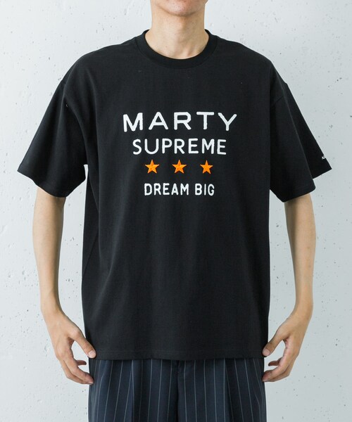 URBAN RESEARCH(アーバンリサーチ)の「URBAN RESEARCH×MARTY SUPREME×A24 SOLID 3STAR LOGO T-SHIRTS(Tシャツ/カットソー・メンズ・WHITE/BLACK/ORANGE・M/L/XL)」の14枚目の写真