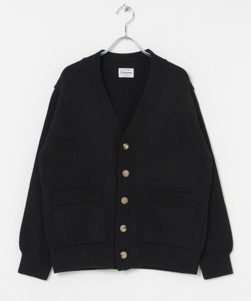 THE GOODLAND MARKET（ザグッドランドマーケット）の「米富繊維　WASHI COTTON KNIT CARDIGAN（カーディガン/ボレロ・レディース・40IVORY/14BLACK/31PINK・1/3）」の20枚目の写真