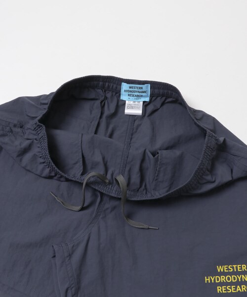 THE GOODLAND MARKET（ザグッドランドマーケット）の「Western Hydrodynamic Research　WORKER NYRON SHORT（その他パンツ・メンズ・BK×PPL/NV×YEL・L/XL）」の8枚目の写真