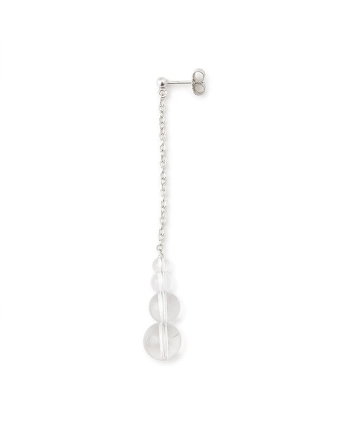 ADAM ET ROPE'(アダムエロペ)の「【SASKIA DIEZ(サスキア ディッツ)】J DROP CRYSTAL EARRINGS SHORT(ピアス(両耳用)・レディース・その他・F)」の3枚目の写真