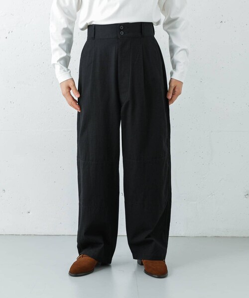 URBAN RESEARCH（アーバンリサーチ）の「ATON　HARD WASHED M-47 PANTS（その他パンツ・メンズ・OFF WH/BLACK・4/6）」の14枚目の写真