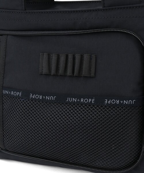 ROPE'（ロペ）の「【BAICYCLON by bagjack】別注ユーティリティーカートバッグ［一部WEB限定カラー］（トートバッグ・レディース・ブラック/ネイビー/ブラック系・F）」の16枚目の写真