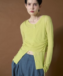 THE GOODLAND MARKET | cwtch　LAYERED KNIT TOPS(ニット/セーター)