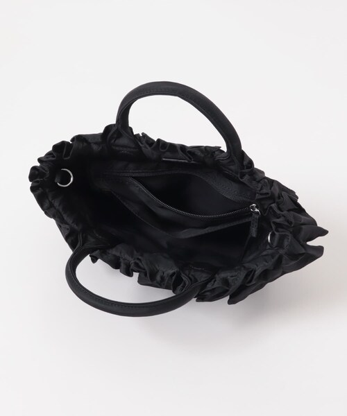 URBAN RESEARCH（アーバンリサーチ）の「GANNI　Mini Shopper Ruffle（ハンドバッグ・レディース・Black・-）」の7枚目の写真