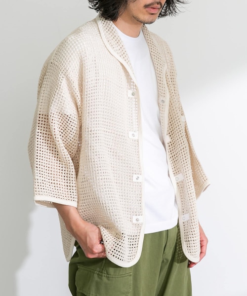 ARMY TWILL　Cotton Mesh Shirts