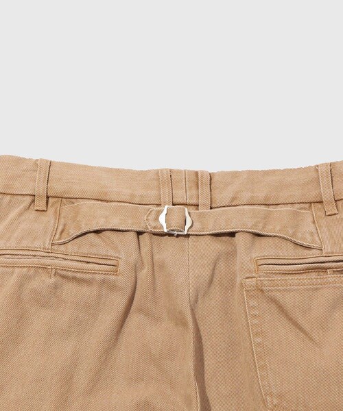 ADAM ET ROPE'(アダムエロペ)の「【DAIRIKU/ダイリク】D Buckle Super Wide Chino Pants(チノパンツ・メンズ・ブラック/ベージュ・M/S)」の11枚目の写真