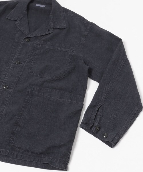 URBAN RESEARCH(アーバンリサーチ)の「HERILL Linen P41 CoverallJacket(カバーオール・メンズ・Natural/Navy・2/3)」の9枚目の写真