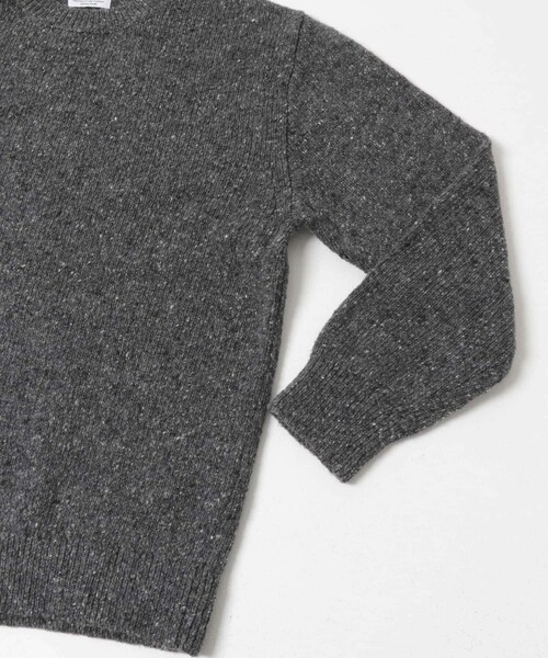 THE GOODLAND MARKET（ザグッドランドマーケット）の「米富繊維　COLOR NEP KNIT PULLOVER（ニット/セーター・レディース・GRAY/BEIGE・1/3）」の6枚目の写真