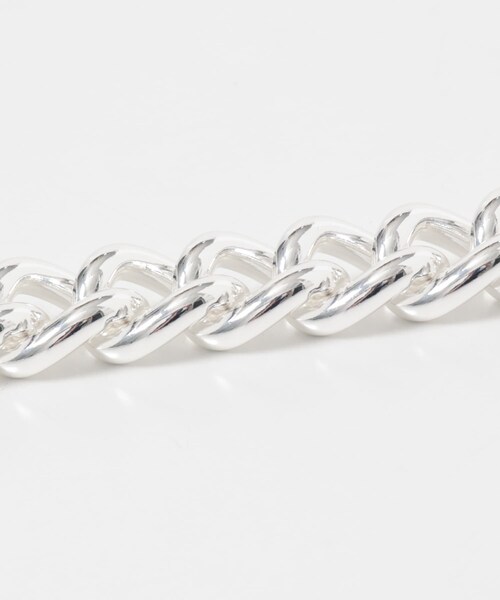 URBAN RESEARCH ROSSO（アーバンリサーチロッソ）の「in mood　BIG CURB -bracelet（ブレスレット・レディース・sv・-）」の4枚目の写真