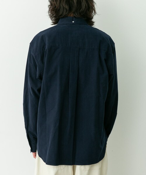 URBAN RESEARCH Sonny Label（アーバンリサーチサニーレーベル）の「シャギーオックスボタンダウンシャツ（シャツ/ブラウス・メンズ・オフ/グレー/ネイビー/グレーチェック・M/L/XL）」の16枚目の写真