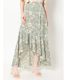 dazzlin | morning gloryヘムスカート(スカート)