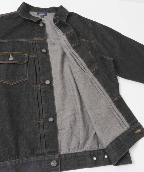 ITEMS URBANRESEARCH（アイテムズ アーバンリサーチ）の「DENIM JACKET TYPE 2nd（デニムジャケット・メンズ・IDG BLU/BLK・M/L）」の16枚目の写真