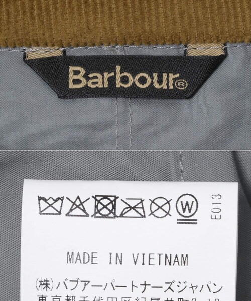 URBAN RESEARCH（アーバンリサーチ）の「Barbour　CATLIN CASUAL JACKET（テーラードジャケット・レディース・BEIGE/GREY・10）」の10枚目の写真