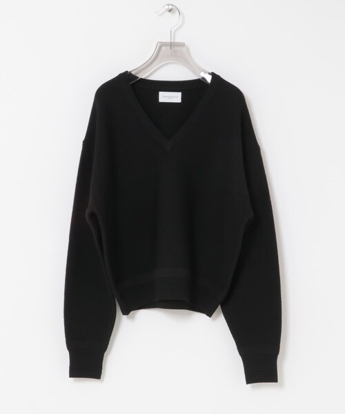 URBAN RESEARCH（アーバンリサーチ）の「new basic　RIDGE PULL KNIT（ニット/セーター・レディース・BLACK/KHAKI/BLUE・Free）」の5枚目の写真