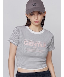 EMODA | ジェントルプリントTシャツ(Tシャツ/カットソー)