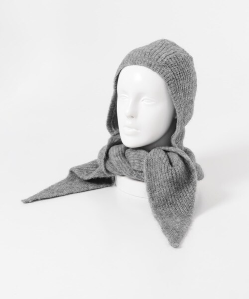 URBAN RESEARCH(アーバンリサーチ)の「paloma wool COUCOU(ニットキャップ/ビーニー・レディース・Blue/Dark Grey/Grey・FREE)」の2枚目の写真