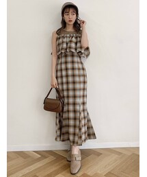 dazzlin | バルーンレイヤードマーメイドワンピース(ワンピース)