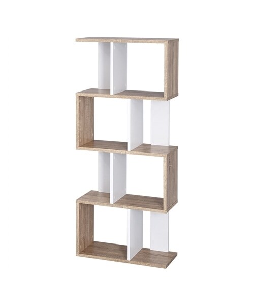 nissen（ニッセン）の「S字ディスプレイラック（家具・メンズ・ウォールナット/オーク/オークX白/オークX黒/ウォールナットX黒/黒X白/白X黒・1=3段/2=4段）」の10枚目の写真