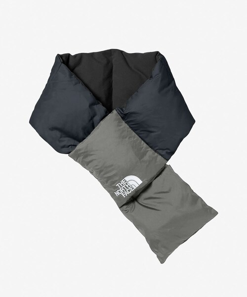 URBAN RESEARCH Sonny Label（アーバンリサーチサニーレーベル）の「THE NORTH FACE　Nuptse Muffler（マフラー・メンズ・ブラック/アスファルトグレー/フォレストフロア・one）」の10枚目の写真