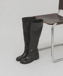 KBF | プランプトゥロングブーツ(ブーツ)